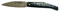 Navaja Cudeman Solsona 443-A Hoja de Acero 420 de 9 cm y empuñadura de asta de toro de 11 cm para Caza, Pesca, Supervivencia y bushcraft + Portabotellas Regalo