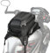 Rhinowalk Borsa da serbatoio per moto, con guscio rigido, impermeabile, espandibile, per sedile moto, 15-18 l, borsa per bagagli da moto, YMTR3001KC