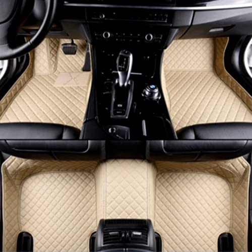 NYMCAR Tapis de Voiture personnalisés (7 Beige) | Compatible Audi,BMW,Mercedes-Benz,Ford, Hyundai, KIA,Jeep,Nissan,VW,Volvo,Mazda,Mini, Compatible 99% Véhicules