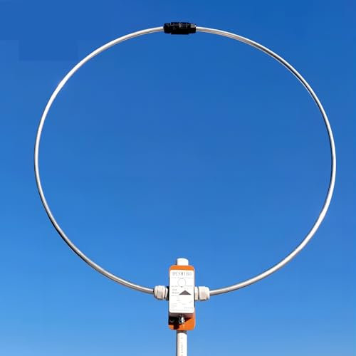 WV-601 Portable Shortwave Radio Loop Antenna 10KHz-999MHz All Band Radio Antenna LW/MW/SW/FM/AIR/VHF/UHF 20W Passive Receiving Antenna