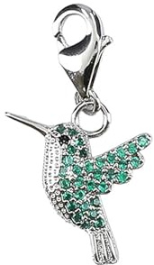 Depesche 11785-108 Charms Express yourself - Anhänger für Halsketten und Armband, Joy, silber, als kleines Geschenk