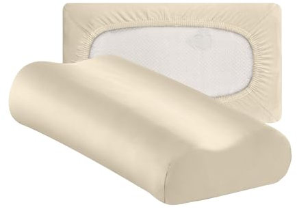 Traumschloss Flex-Kissenbezug für Nackenstützkissen- (30x50-40x70) Schnee