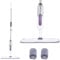 K-ONE Microfibre Spray Mop with 360° Swivel Head Plus 2 Replacement Pads Suitable for Cleaning Tile Laminate Hardwood Ceramic