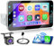 Hikity Radio Coche 1 DIN Carplay Inalámbrico Android Auto Wireless Pantalla Táctil Giratoria 8 Pulgadas, Autoradio Bluetooth con Pantalla para Coche EQ FM Am RDS USB SWC+Cámara Trasera