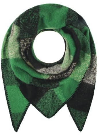 Majea Damenschal Winterschal Strickschal Damen Schal (880042) (grün 2)