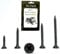 4 x 30mm - Self Tapping - Black Multi Purpose Wood Screws - Pozi Countersunk - Perfect For Decking,Hardwood, Softwood, Chipboard, MDF, Plastic, Thin Sheet Metal - 50 Pack