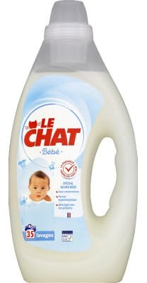 Le Chat Lessive Liquide Spécial Bébé 35 Lavages 1,575L