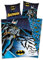 Wild South Shop Batman Bettwäsche DC Comics 80x80 + 135x200cm, 100% Baumwolle, Renforcé mit Reißverschluss