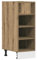 vidaXL Armoire de Plancher chêne Artisanal 30x44,5x81,5 cm, Armoire de Cuisine, Meuble de Cuisine, Meuble de Cuisine autoportant, Placard de Cuisine