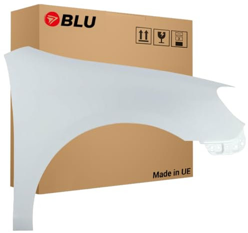 BLU Kotflügel Passend für Volkswagen GOLF VI 6 SCHRÄGHECK LB9A Rechts Weiss | 2008-2016 | Vorderseite Vorne | Lackiert | Einbaufertig