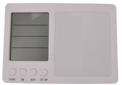Digital Kitchen Timer Large LCD 4 Channel Digital Timer Kitchen Timer Count Down Up Timer Tablets KT002(White Button)