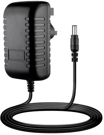 WCJA-X 12V AC-DC Adaptor Charger Compatible with LACIE d2 Quadra v2 External Hard Drive Power Supply Cord UK Plug