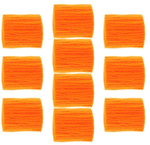 DOITOOL Latch-Haken Teppichgarn Set 10 Rollen Acryl Handwerksgarn Für Teppichknüpfen Knüpfteppich Kissen Und Diy Bastelarbeiten Praktisches Garn Für Wohnkultur