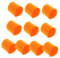 DOITOOL 10 Rollen Dunkelorangefarbenes Knüpfhaken-wollgarn-set Gobelin-wollbündel Zum Häkeln Von Teppichen