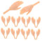 Toyvian 10 Paare Puppenhandzubehör Puppen Hand Ersatzteile Gelenkige Puppenhand Weiche Puppenhand Puppenhandgelenk Puppenhand Nachbildung Puppengelenkverbinder winziges Zeug Plastik Beige