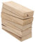 HEMOTON 10 Stück Möbelkeile Spaltkeil Axtgriffe Ersatz Hammergriff Keile Axtkeil Axtstiel Keil Holz Beige