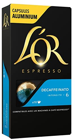L'OR - Espresso Decaffeinato Capsules 52G - Lot De 4