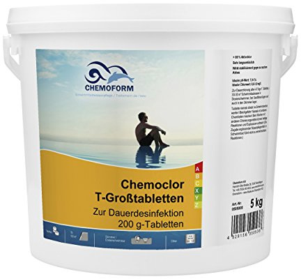 Waterman 0505005C Chemoclor T Großtabletten 200g 5 kg