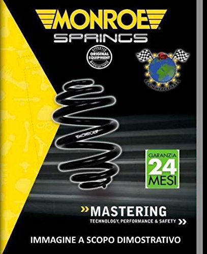 MONROE SP2100 2x Federn Fahrwerksfedern Hinten Kompatibel mit SUZUKI JIMNY FJ 4131181A30 4131181A40 4131181A50