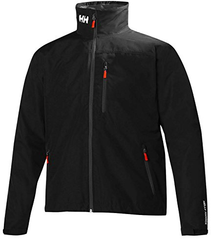 Helly Hansen Men's Crew Jacket, Black, 2XS