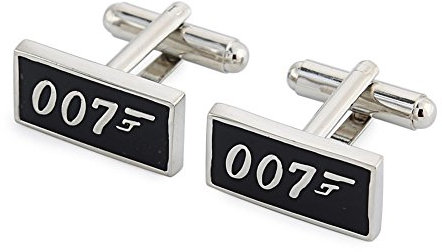 Dayan Rhodinierte Manschettenknöpfe 007