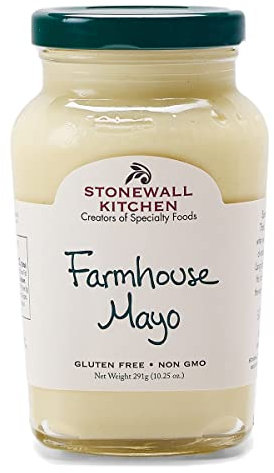 Stonewall Kitchen Farmhouse Mayo, 291g Glas – Klassische, glutenfreie Mayonnaise aus hochwertiger Herstellung