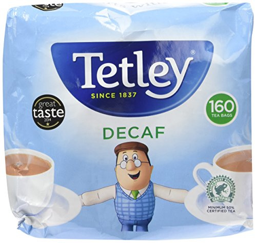 Tetley Original Decaf Tea, Pack of 2, 320 Teabags Total