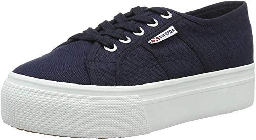 SUPERGA 2790 Acotw, Scarpe da ginnastica Donna, Blu Navy Fwhite F43, 38 EU
