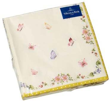 Villeroy & Boch Cocktail Serviette Schmetterling 25 x 25 cm