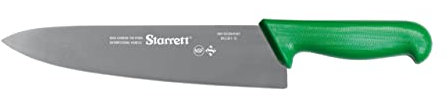 Starrett Professional Stainless Steel Chefs Kitchen Knives - 10-inch (250mm) - Wide Triangular Profile