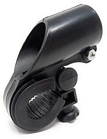 System-S Fahrrad Licht Halterung, schwarz, Befestigung Taschenlampen Halter
