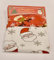 Lex's Linens Geschirrtuch mit Weihnachtsmotiv, 100 % Baumwolle, 2 Stück, Rudolph und Weihnachtsmann, 100 % Baumwolle