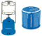 Campingaz - Verre lampe à gaz - Lanterne Camping 206 L - 10-80 Watt & C206 GLS Cartouche de Gaz Perçable, Bleu, 190 g
