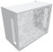 Cache clim et cache pompe à chaleur en aluminium thermolaqué ATOLE - Taille 1 : H. 80 x L. 100 x P. 54 cm - Blanc
