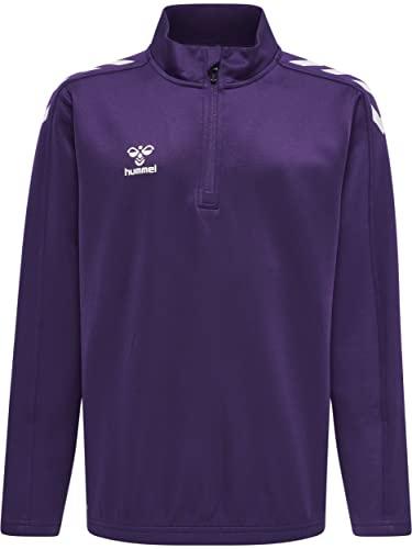 hummel Core Xk Half Zip Poly Sweatshirt Kids lilaweiss, 6 (116) Kinder