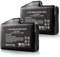Lot de 2 batteries Li-polymère rechargeables de rechange pour gants chauffants, sous-vêtements, chaussettes, gilet, 7,4 V 2200 mAh