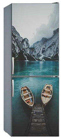 Magnetische Kühlschrankmatte, Magnetfolie 0,4 mm - Kühlschrankfurnier 60x180 cm - UV-Druck direkt auf den Magneten - Langlebig, abwaschbar Kühlschrankmagnetfolie ML099