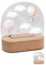 Bärenfreunde® - Personalisiertes Nachtlicht für Babys - Individuelle Nachttischlampe für Kinder - Personalisierte Geschenke Kinder - Babygeschenk - Geschenk zur Geburt (rosa Ballons)