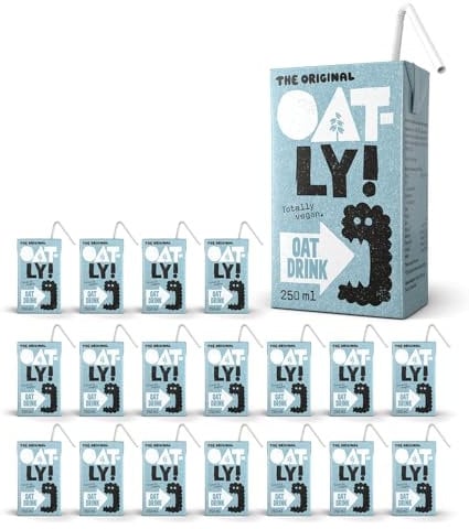 Oatly Oat Drink Original Carton 18 x 250ml (with paper straw)