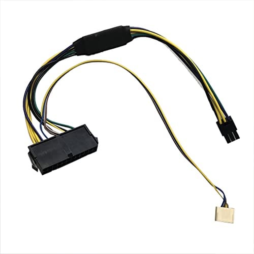 Gintai 24-Pin to 6-Pin Cavo Power Supply Adapter Cable per HP Elite 8100 | 8200 8300 800 G1 Z220 Z230 Z240 compaq 8300 6200 (30CM) di Alimentazione Adattatore