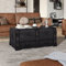 homiuse Holzschatztruhe Schatztruhe Truhe mit Deckel Groß Schatzkiste Schatzkiste Holz Holztruhe mit Deckel Truhenbank Vintage-Design Schwarz 90x51x42 cm AbschließBare Box Kiste Nicht mit Schloss