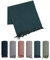 DenoDoa Waffle Hamamtuch 90 x 180cm Saunatuch für Damen Herren - Badetuch - Strandtuch - Pestemal 100% Baumwolle - Leicht & Saugfähig - Orientalisches Bade-Tuch (Petrol Blau)