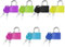 Foyods 7PCS Multicolor Small Padlocks with Keys, Luggage Locks & Mini Locks for Travel Bags, Gym Lockers, Toolboxes & Backpacks