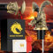 LKKCHER Dragon Wine Aerator and Stopper, 2-in-1 Pourer for Alcohol Spirits, Gifts for Dragon Fans, Bronze