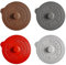 Paquet De 4 Couvercles De Tasse En Silicone, Couvercles De Tasse D'Eau Anti-Poussière, Couvercles De Tasse Élégants Et Simples, Couvercles De Tasse Réutilisables, Accessoires De Tasse