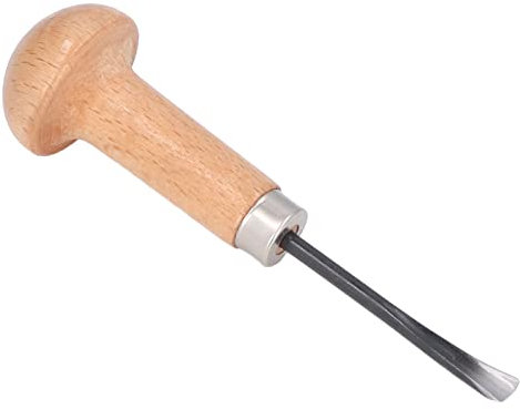 Wood Carving Chisel, Incisive Vane/Wing Straight Gouge for Woodworking Turning, Material Shovelling, Wood Openings with Convenient Storage and Carrying