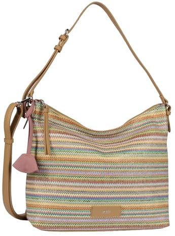 Gabor Anisa Damen Hobo Bag Schultertasche Mittelgroß Mehrfarbig