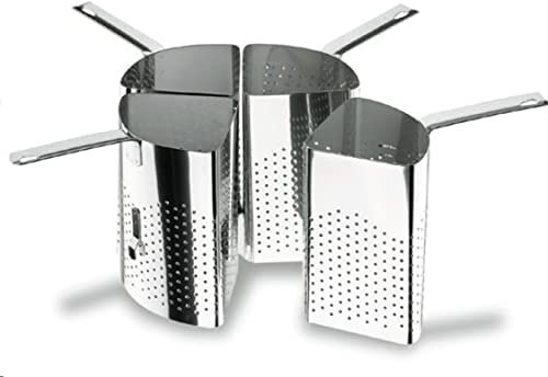LACOR 50339 Colador 4 Sectores INOX, 40 cm