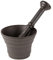 SKEPPSHULT Mortero, Hierro Fundido, Negro, 8 cm