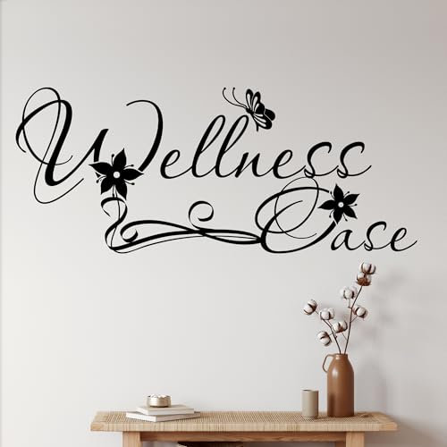 GRAZDesign Wandtattoo Bad Wellnessoase, Wandaufkleber Badezimmer Wand Aufkleber - 72x30cm / 030 dunkelrot